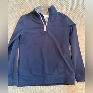 Peter Millar Kids Navy Zip-Up Top